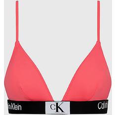 Calvin Klein Bikini Tops on sale Calvin Klein Triangle Bikini Top CK96 Pink 1XL