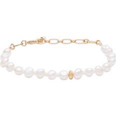 Anni Lu Women's Stellar Pearly Bracelet Pearl White