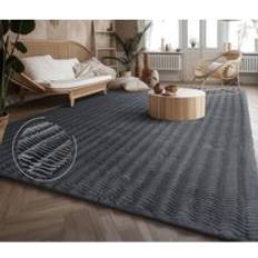 Paco Home Wohnzimmer Hochflor Skandi Geometrisch cm