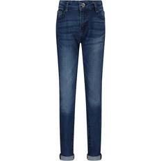 Jessica Simpson Big Girls Cuffed Mid-Rise Skinny Jeans Dark vintage