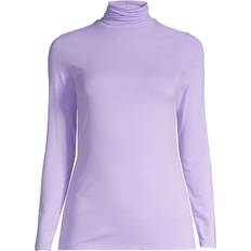 Lands' End Women Jumpers Lands' End Women Plus Lightweight Fitted Turtleneck