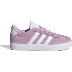Suede court trainers adidas Kid's VL Court 3.0 - Bliss Lilac/Cloud White/Grey Two