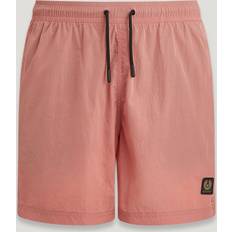 Men - Pink Swimwear Belstaff Clipper Swim Shorts Pink