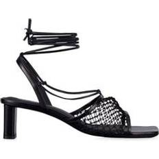 Frame Le Adelaide Crochet Ankle Wrap Sandal