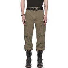 RRL Green Surplus Cargo Pants DARK OLIVE WAIST