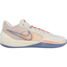 Beige - Women Basketball Shoes Nike Sabrina 1 Grounded W - Light Bone/Ashen Slate/Coconut Milk/Laser Orange