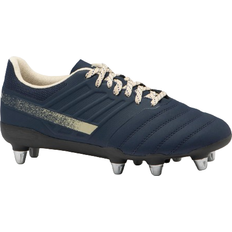 Blue Football Shoes Offload Impact R500 SG8 M - Navy Blue/beige
