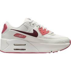 Nike Air Max 90 LV8 SE W - Sail/Adobe/Medium Soft Pink/Dark Team Red