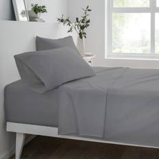 Sleepdown Fitted Bed Sheet Grey (190x90cm)