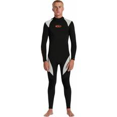 Quiksilver Mens 2024 Everyday Saturn 4/3mm Back Zip Wetsuit