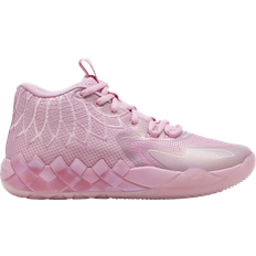 Pink - Women Basketball Shoes Puma MB.01 Iridescent - Lilac Chiffon/Light Aqua