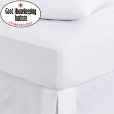 Polyester Bed Sheets Dunelm Non Iron Bed Sheet White (200x180cm)