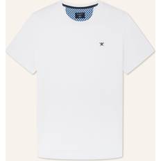 Hackett London Men Short Sleeve White T-Shirt