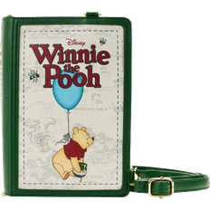 Loungefly Winnie the Pooh Classic Book Cover Convertible Crossbody Bag - Green