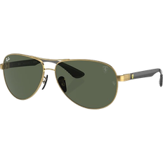 Ray-Ban Adult - Aviator Sunglasses Ray-Ban Scuderia Ferrari Collection RB8331M F00871