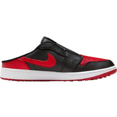 Black - Unisex Golf Shoes Nike Air Jordan Mule - Black/White/Varsity Red
