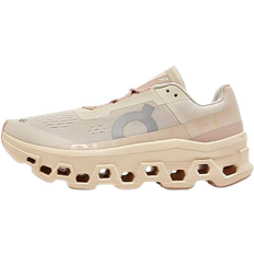 On Women Running Shoes On Cloudmonster W - Moon/Fawn