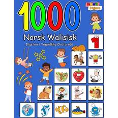 Norweigan Books 1000 Norsk Walisisk Illustrert Tospråklig Ordforråd Fargerik Utgave Carol Aragon 9798874354992 (2019)