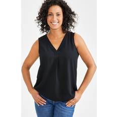 Style & Co Women's Sleeveless Tank, Created for Macy's Deep Black