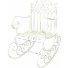 Ascalon Gothic Cream Rocking Chair