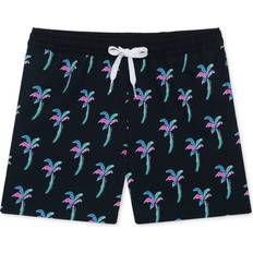 Chubbies Big Boys The Havana Nights Classic Swim Trunks Black Pattern Base Plaids