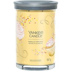 Yankee Candle Vanilla Cupcake Yellow/Grey Scented Candle 567g