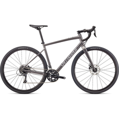 Specialized 58 cm - Racing Bikes Road Bikes Specialized Diverge E5 Gravel 2023 - Satin Smoke/Cool Grey/Chrome/Clean Men's Bike