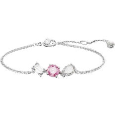 Swarovski Mesmera Bracelet - Silver/Transparent/Pink