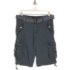 XRay Belted Cargo Shorts in Steel