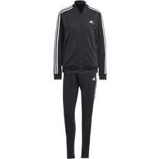 Adidas Slim Jumpsuits & Overalls Adidas Essentials 3 Stripes Training Set - Black/Multicolor