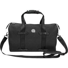 Jardine Maryland Terrapins Leather Overnight Bag - Black