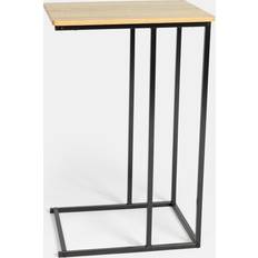 Metal Small Tables OHS C Shape Light Brown Small Table 30x40cm