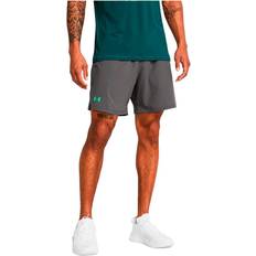Under Armour Breathable - Men Shorts Under Armour Vanish Woven 6" Shorts - Castlerock/Vapor Green