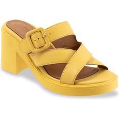 Bueno Bueno Milan Platform Sandal Women's Yellow 9.5-10 Sandals