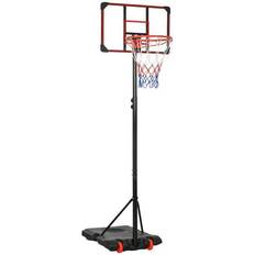 Basketball Stands Sportnow Kids Adjustable Basketball Hoop and Stand with Wheels