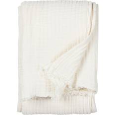 Cotton Blankets Lark Large Muslin Blankets White
