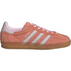 Adidas Beige - Women Shoes Adidas Gazelle Indoor W - Wonder Clay/Clear Pink/Gum