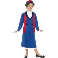 Blue Fancy Dresses Smiffys Victorian Nanny Costume