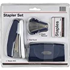 Value Stapler Staple Remover Hole Punch Set