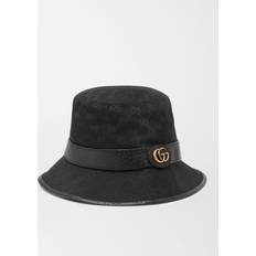 Gucci Headgear Gucci GG Canvas Bucket Hat With Double G