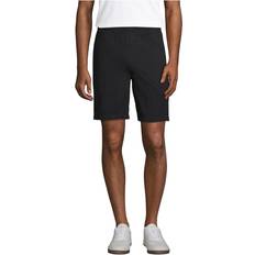 Lands' End Men Trousers & Shorts Lands' End Men's Jersey Knit Shorts Black