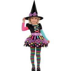 Amscan Multicolored Witch Dress Children's Costume