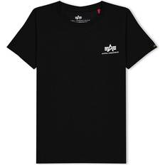 Alpha Industries Basic Small Logo Short Sleeve T-shirt - Black