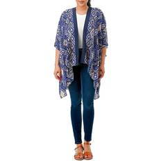 Marcus Adler Marcus Adler Women's Paisley Kimono, Blue