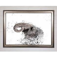 Williston Forge Elephant Spots Print