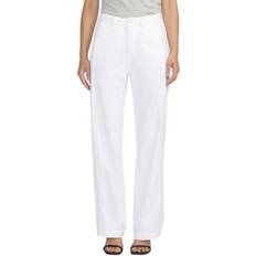 Jag Jeans Women's Slimming Trouser Pants White