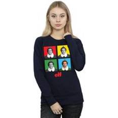 Elf Four Faces Sweatshirt Navy