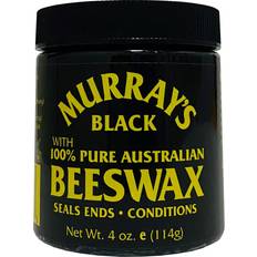 Murrays Black Beeswax 3.5 Ounce Jar 103ml 6 Pack