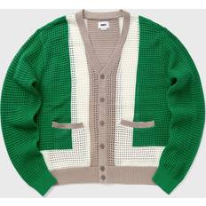 Cotton Cardigans Obey Anderson 60's Cardigan in Green. L, S, XL/1X