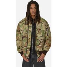 1017 ALYX 9SM Green Oversized Camo Bomber Jacket